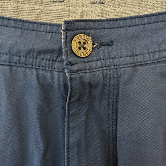 Columbia Mens Slim Fit Blue Pants - Picture 8 of 8